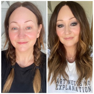 Tina, (smokey eyes).