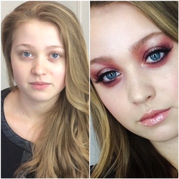 prom makeup by tina