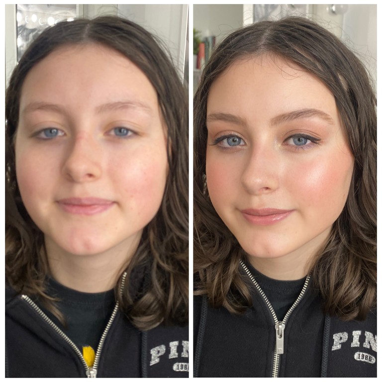 Prom makeup - Lucy.