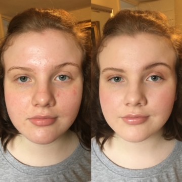 Prom, before and after, Makeup lessons by Tina Brocklebank