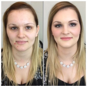 Bridal, before and after by Tina