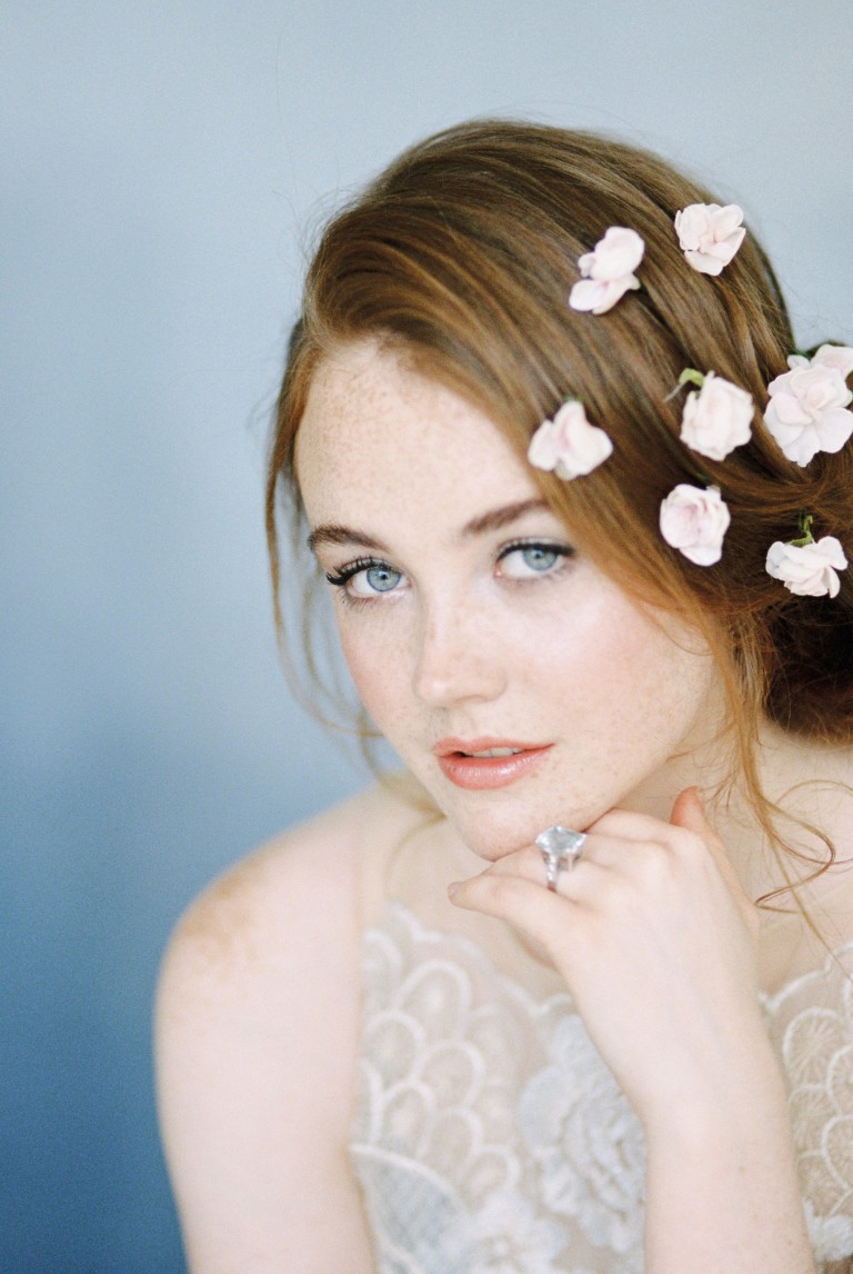 Natural, classic bridal.