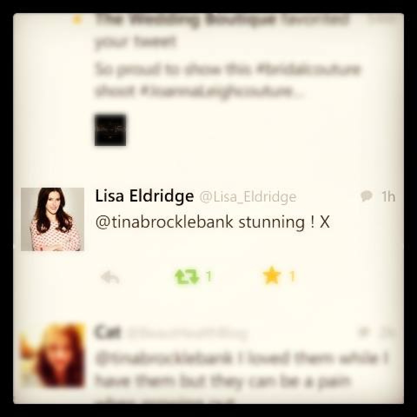 Lisa Eldridge tweet