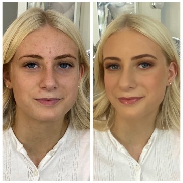 Prom makeup - Phoebe.