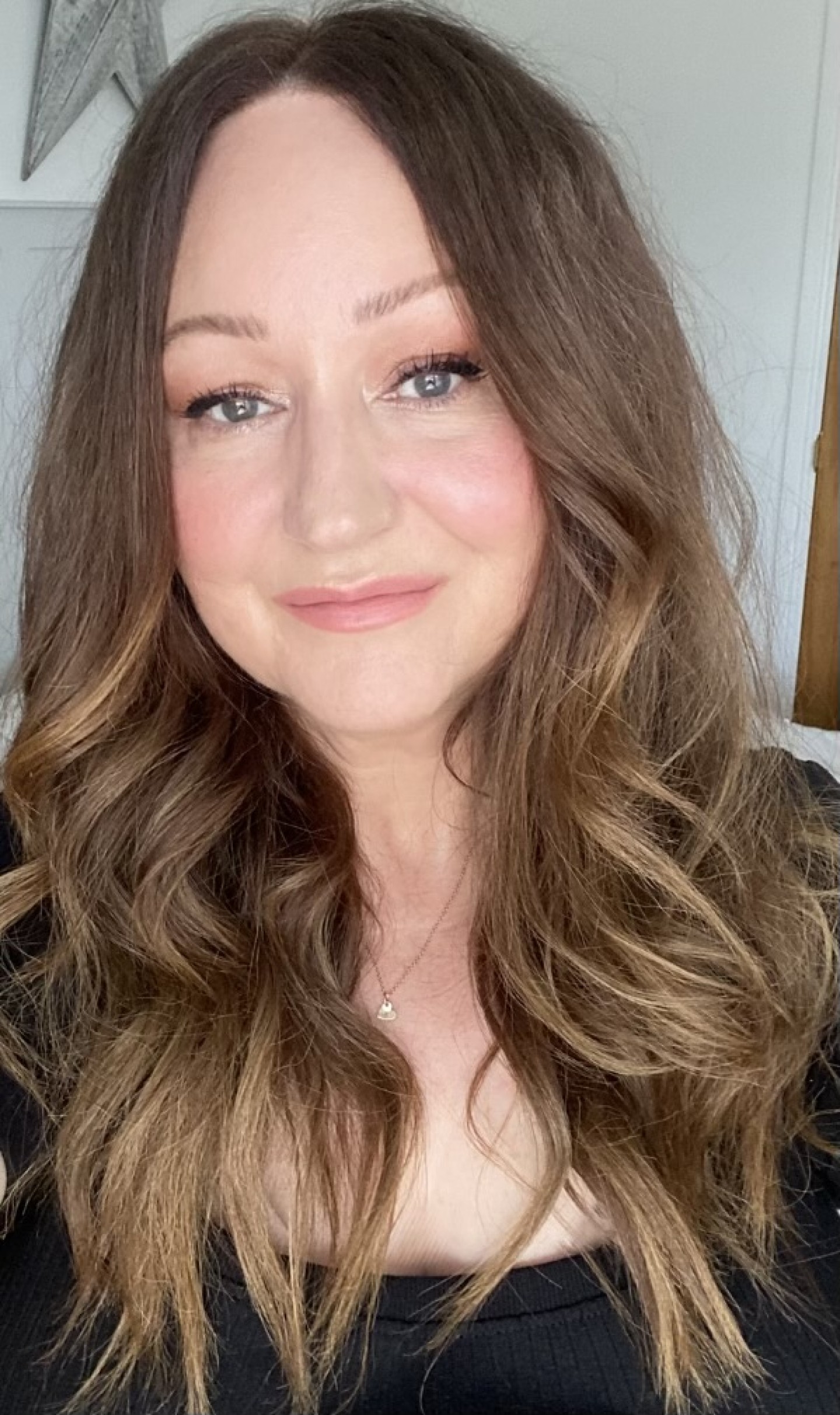 Tina Brocklebank Make-up artist.