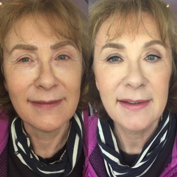Mature ladies, make up lessons and before and after by Tina