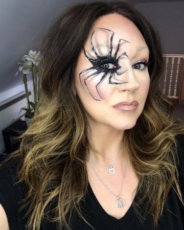 Halloween make-up by Tina Brocklebank Make-up artist.
