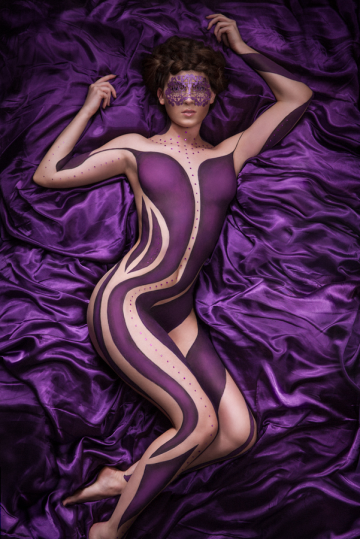 Body painting by Tina Brocklebank.